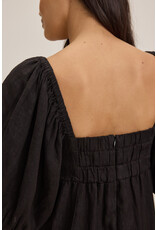 VELVET BY GRAHAM & SPENCER BROOKE DRESS IN BLACK