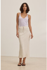 VELVET BY GRAHAM & SPENCER BEKA LINEN SKIRT