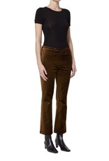 CITIZENS OF HUMANITY ISOLA CROPPED VELVET TROUSER IN GOLDEN