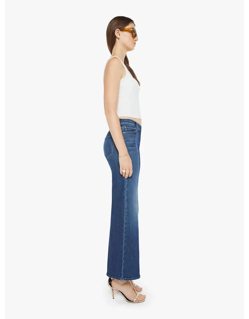 MOTHER DENIM THE TWISTER FLOOD IN CLOTHING OPTIONAL