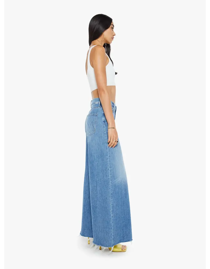 MOTHER DENIM THE SWISHER SNEAK FRAY IN BOOGIE DOWN