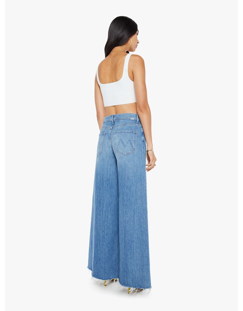 MOTHER DENIM THE SWISHER SNEAK FRAY IN BOOGIE DOWN