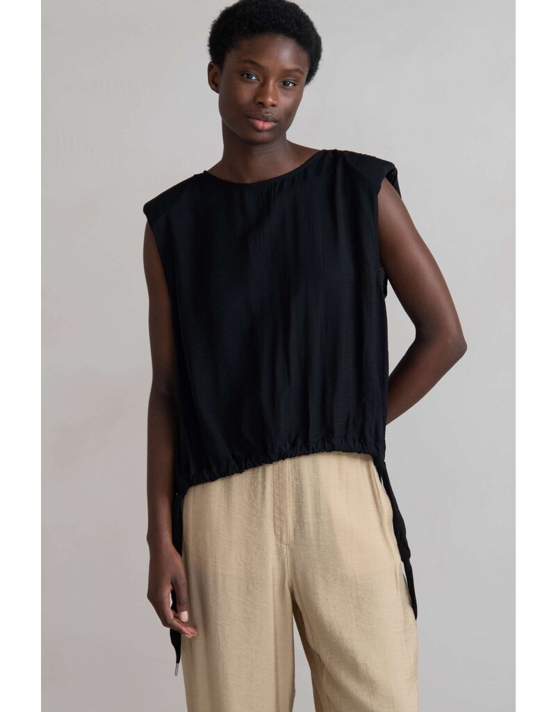 HUMANOID ELIJAH TOP IN BLACK