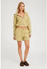 SWEATSHORTS IN PISTACHIO MELANGE