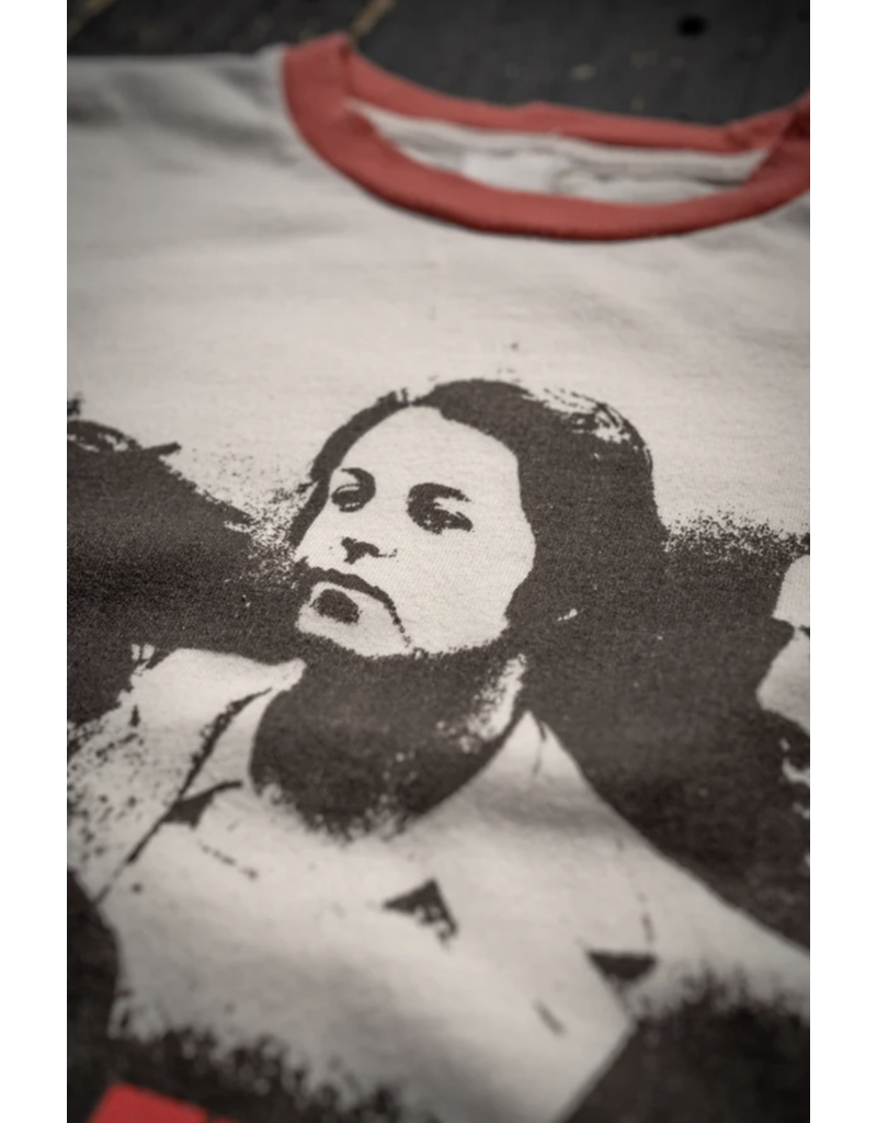 THE BEATLES WHITE+ RED TEE