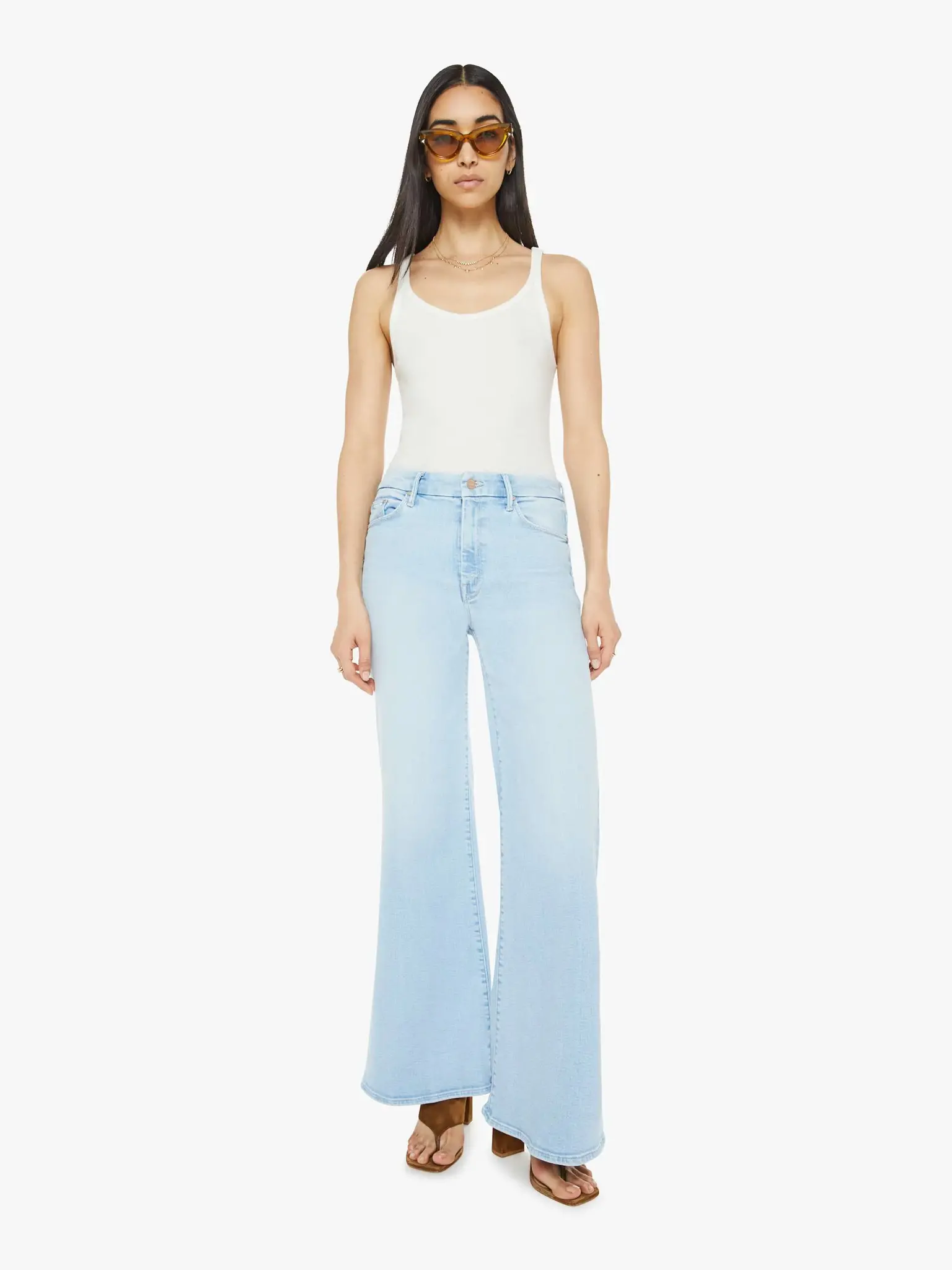 MOTHER DENIM THE ROLLER SNEAK IN BALL'S IN YOUR COURT