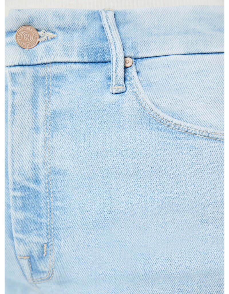 MOTHER DENIM THE ROLLER SNEAK IN BALL'S IN YOUR COURT