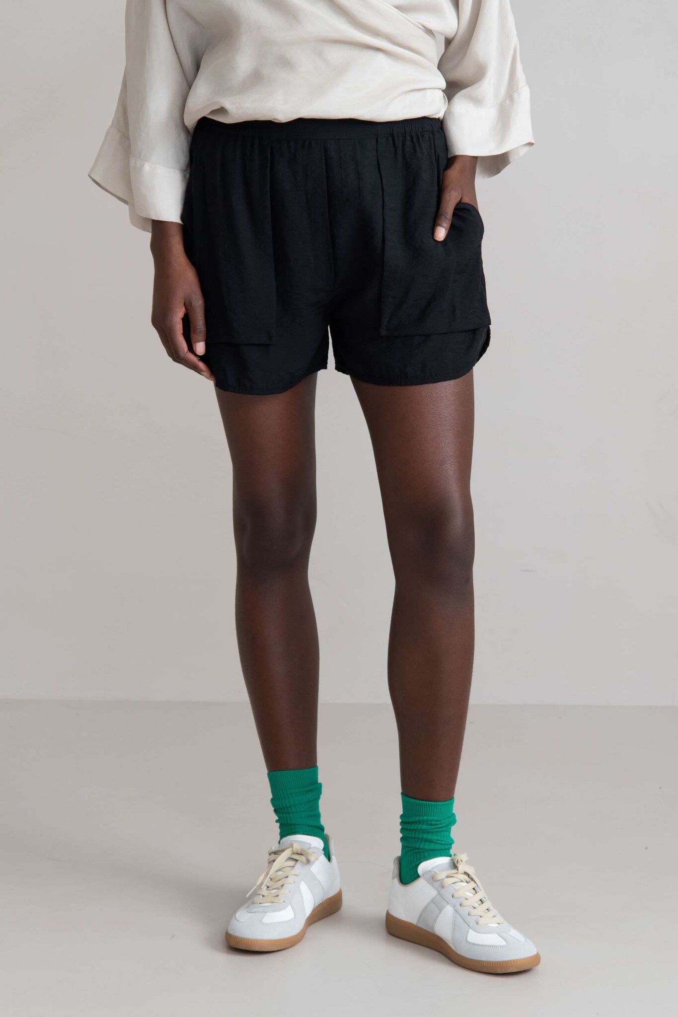 HUMANOID EROS SHORTS IN BLACK