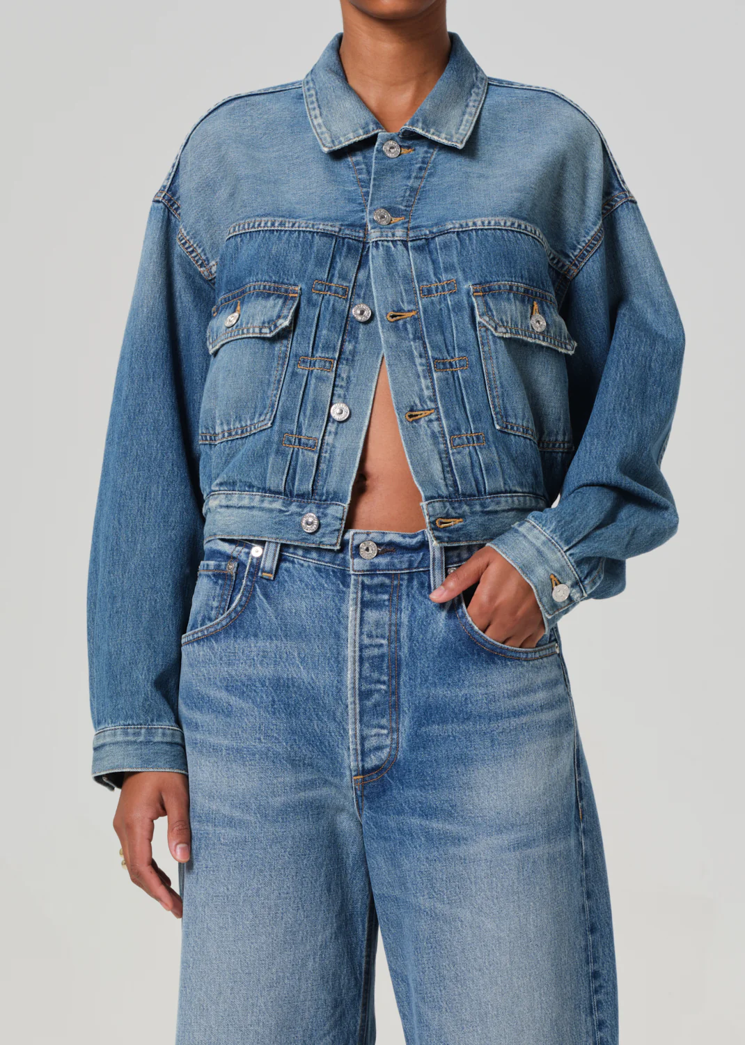 CITIZENS OF HUMANITY ALMA JEAN JACKET IN DARVI