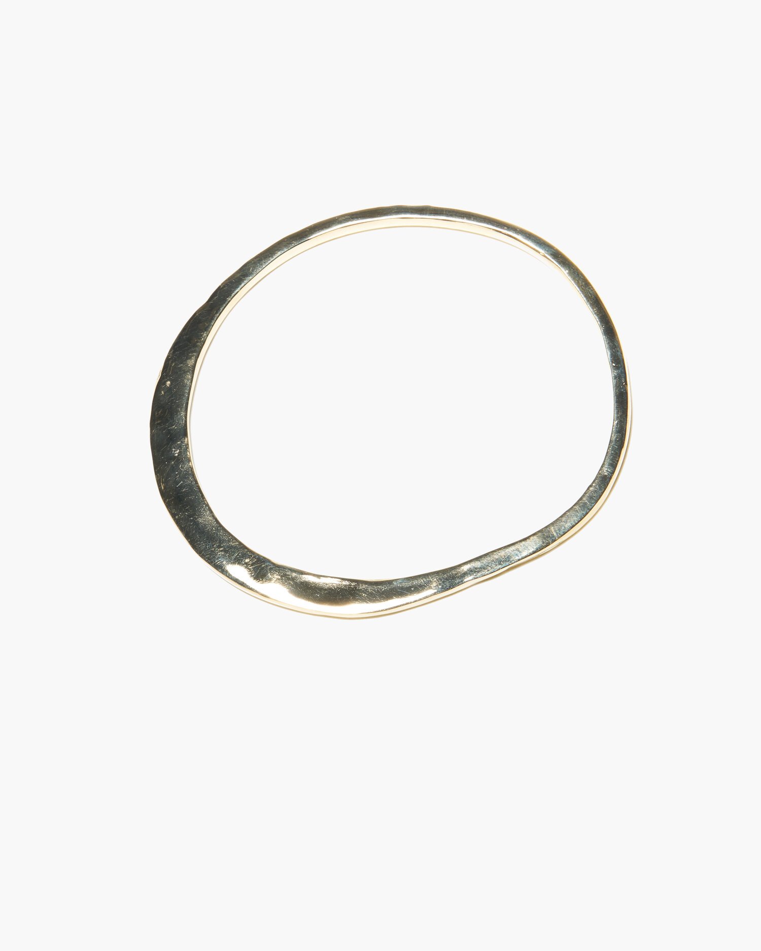 ODETTE TIDAL BANGLE IN BRASS