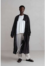 HUMANOID DRU COAT IN BLACK