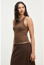 VELVET BY GRAHAM & SPENCER SARI TANK IN BARK