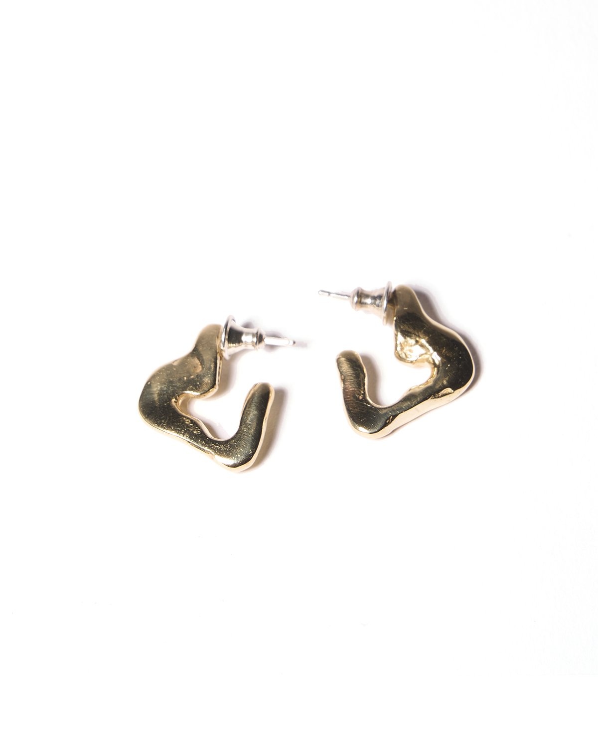 ODETTE ATHENE EARRINGS IN BRASS