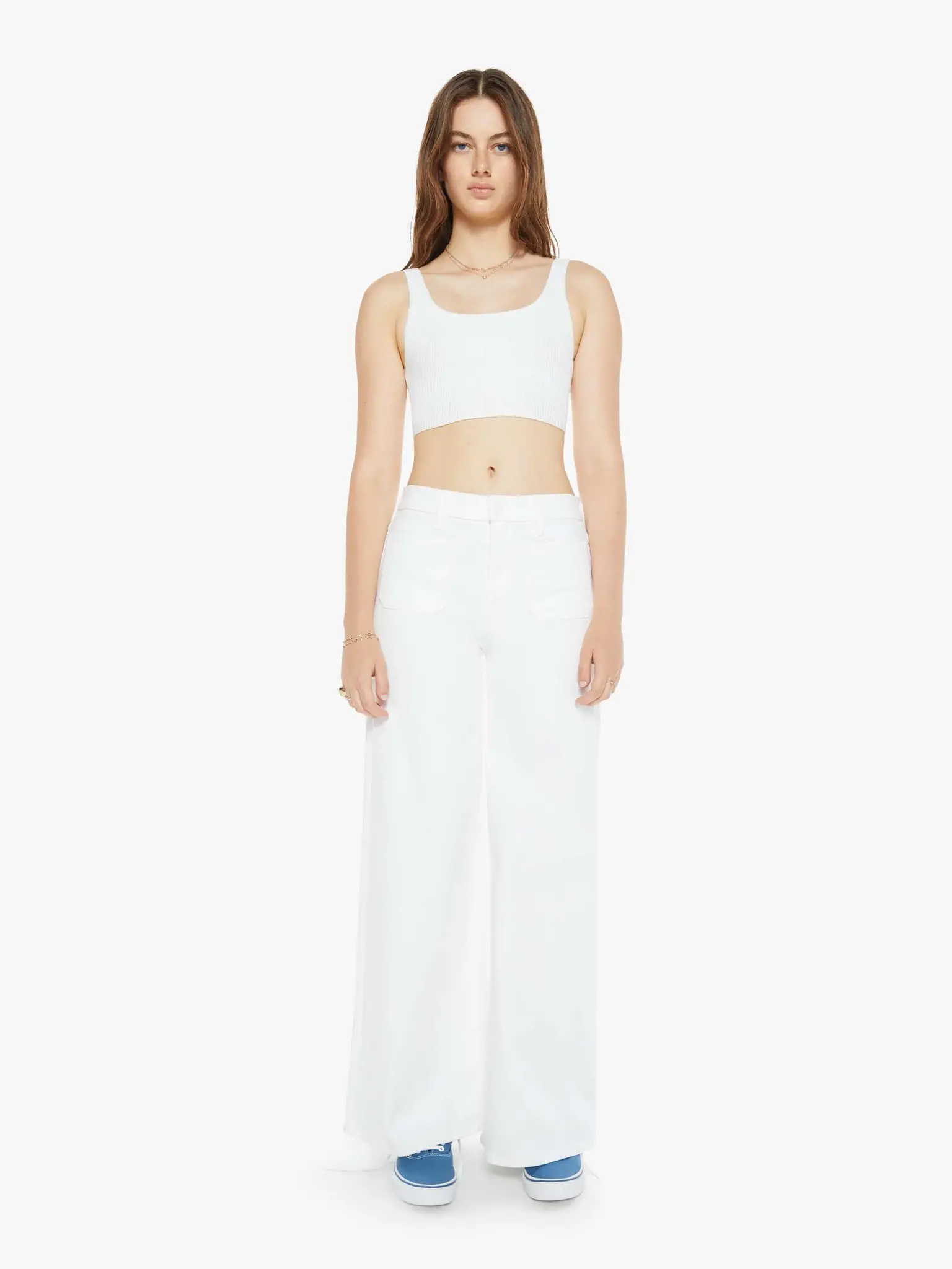 MOTHER DENIM LIL PATCH POCKET UNDERCOVER SNEAK IN FAIREST OF THEM ALL