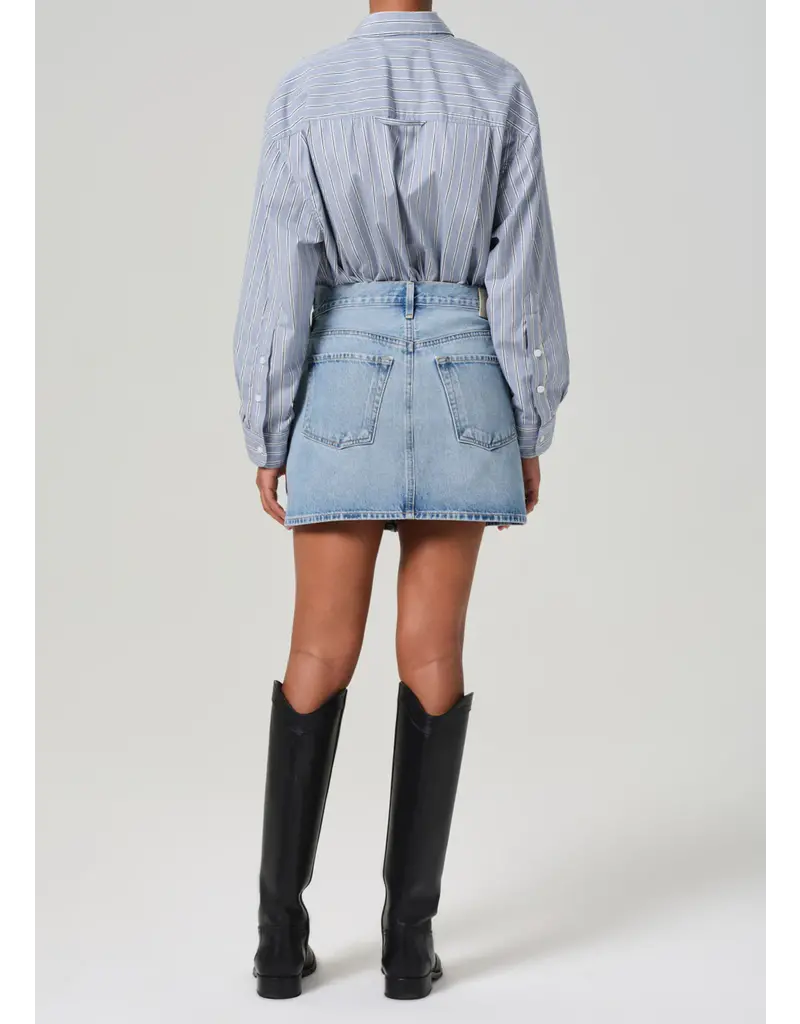 CITIZENS OF HUMANITY RAMONA MINI SKIRT IN FIESTA