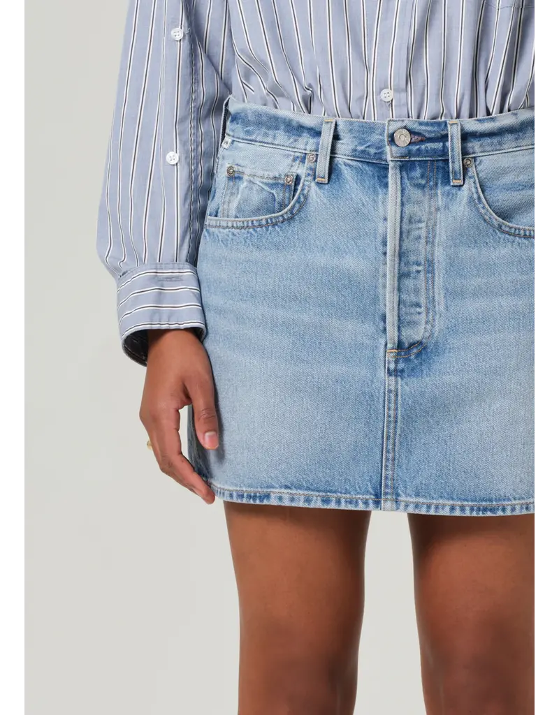 CITIZENS OF HUMANITY RAMONA MINI SKIRT IN FIESTA