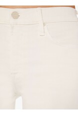 MOTHER DENIM THE TWISTER SKIMP IN CREAM PUFFS