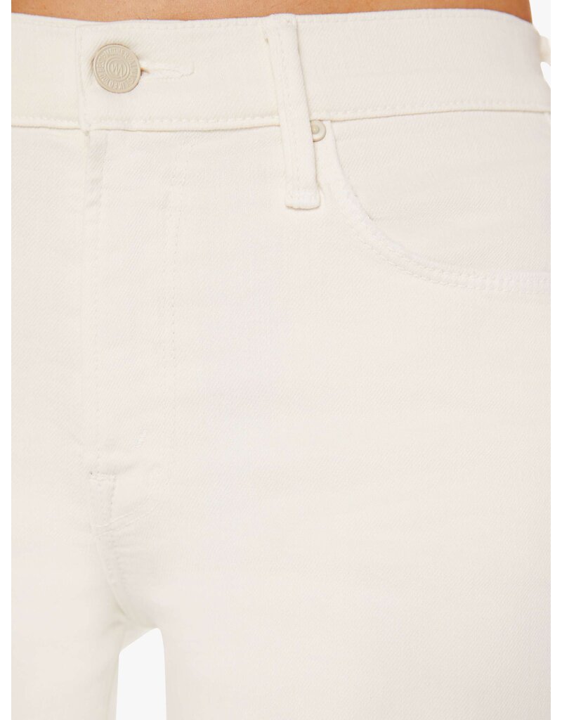 MOTHER DENIM THE TWISTER SKIMP IN CREAM PUFFS
