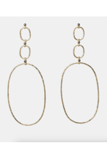 5 OCTOBRE BEA 3XL HOOP 24K GOLD VERMEIL EARRINGS