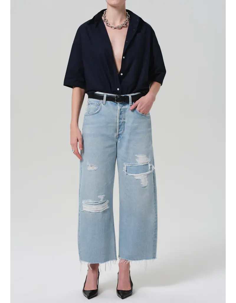 CITIZENS OF HUMANITY AYLA RAW HEM CROP IN VAQUERO