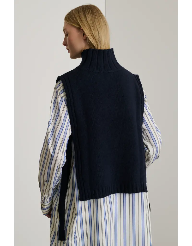SOEUR OR PULLOVER IN NAVY