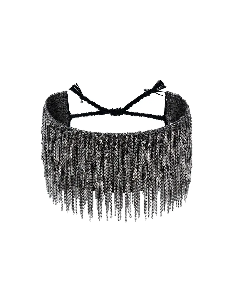 MARIE LAURE CHAMOREL NO. 705 BRACELET IN RUTHENIUM
