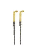 MARIE LAURE CHAMOREL NO. 464 EARRINGS IN BICOLORE GOLD MARIE LAURE CHAMOREL NO. 464 EARRINGS IN BICOLORE GOLD