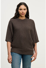 VELVET BY GRAHAM & SPENCER COCO SWEATER IN BLACK VELVET BY GRAHAM & SPENCER COCO SWEATER IN BLACK