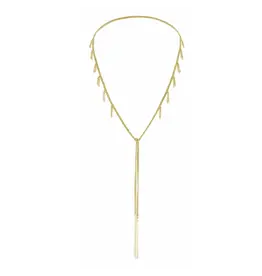 MARIE LAURE CHAMOREL NO. 943 LARIAT NECKLACE IN GOLD