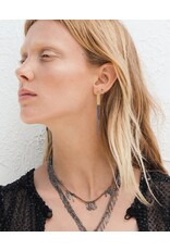 MARIE LAURE CHAMOREL NO. 464 EARRINGS IN BICOLORE GOLD MARIE LAURE CHAMOREL NO. 464 EARRINGS IN BICOLORE GOLD