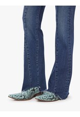 MOTHER DENIM THE INSIDER SKIMP POINTY FRAY IN YOU'RE A RIOT