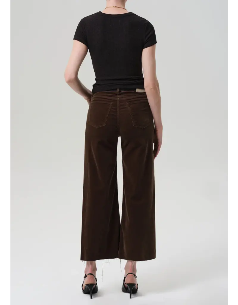 CITIZENS OF HUMANITY LYRA WIDE LEG CROP CORDUROY IN COSTES