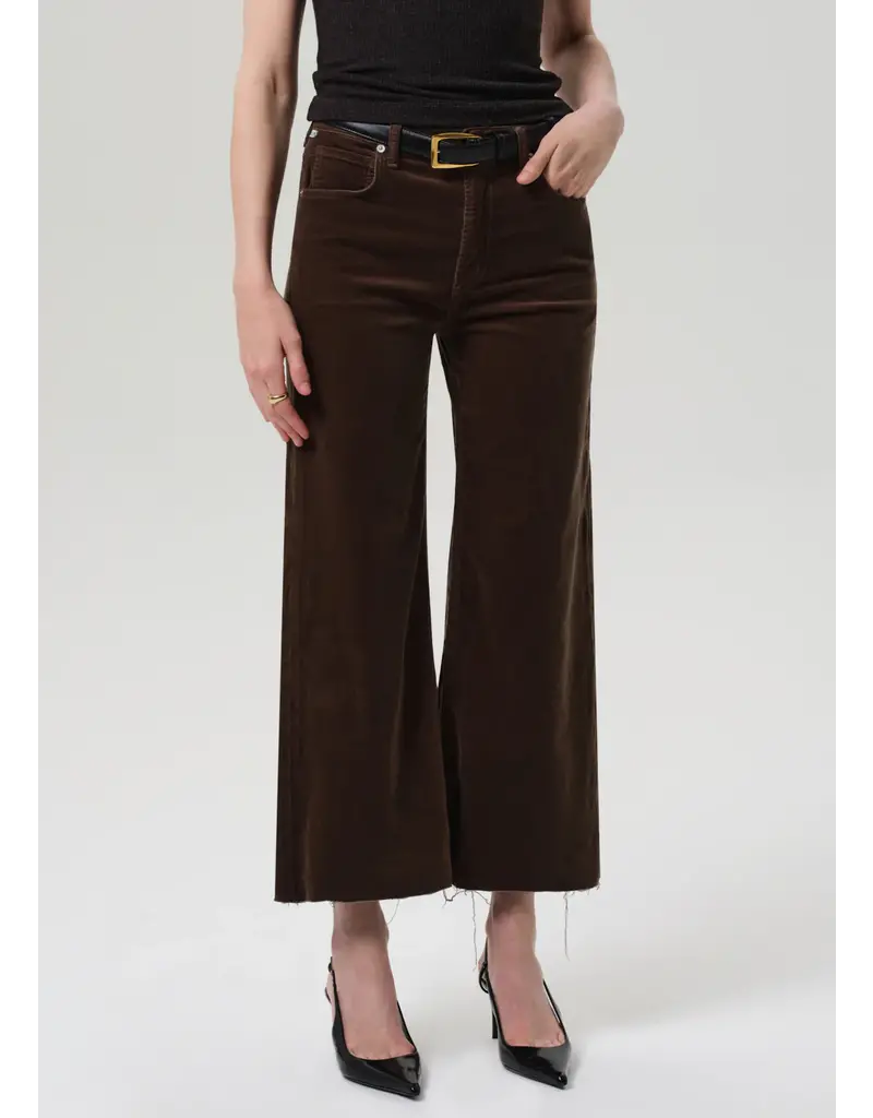 CITIZENS OF HUMANITY LYRA WIDE LEG CROP CORDUROY IN COSTES
