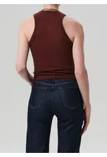 CITIZENS OF HUMANITY AKIRA SWEATER TANK IN TORRONE