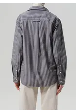 CITIZENS OF HUMANITY AVNI SLIM SHIRT IN CLEO STRIPE