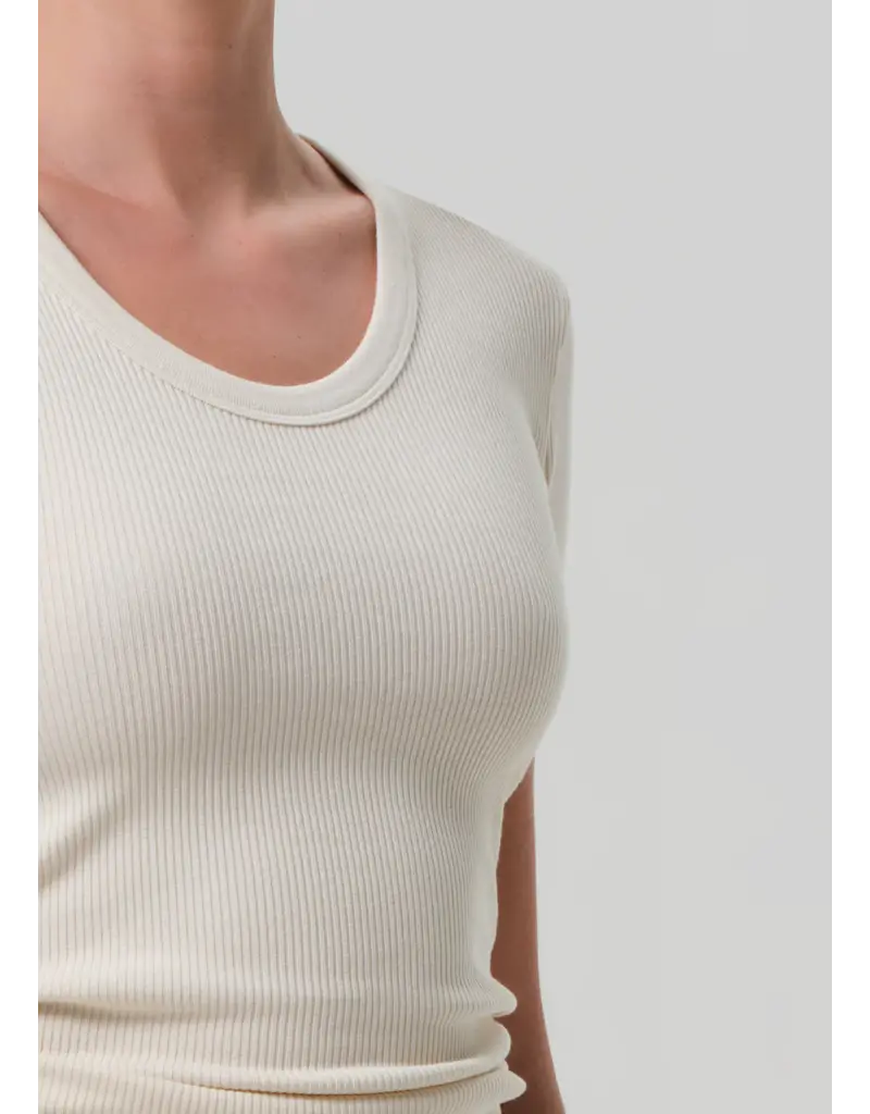 CITIZENS OF HUMANITY MAUDE U-NECK TEE IN PASHMINA