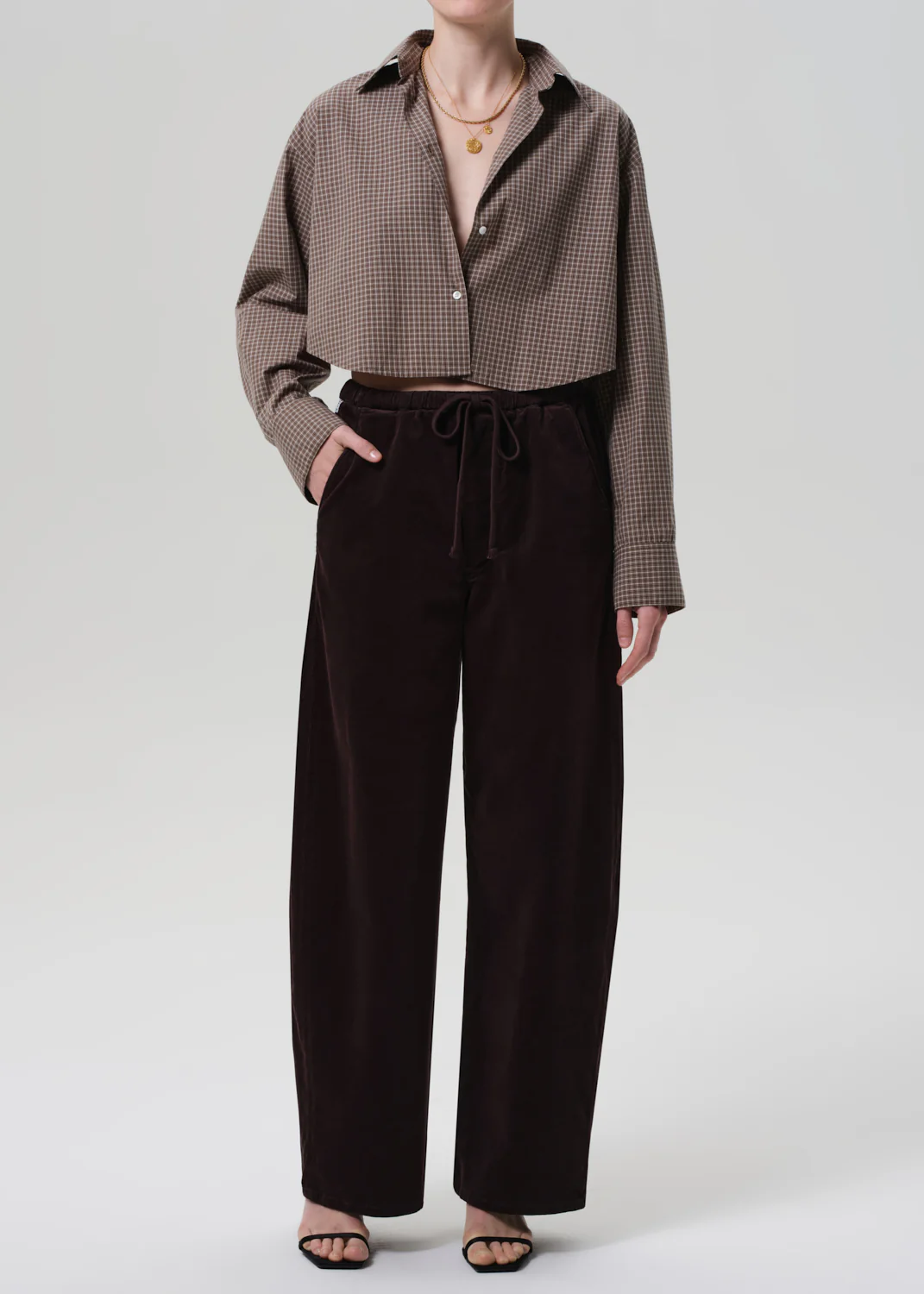 CITIZENS OF HUMANITY AURORA PULL ON BABY CORDUROY IN BARRISTER