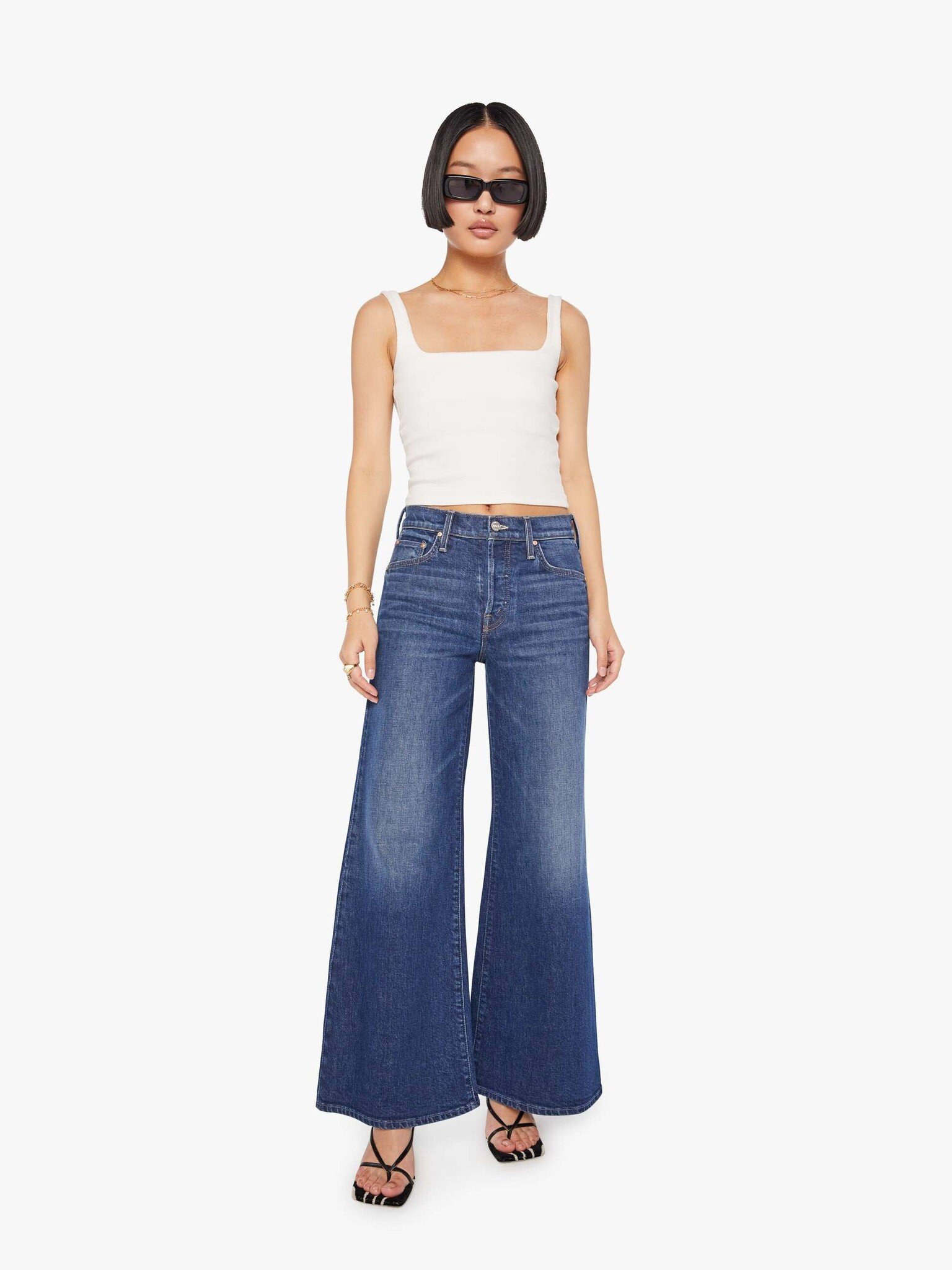 MOTHER DENIM THE LIL TOMCAT ROLLER SKIMP IN PERFECTLY IMPERFECT