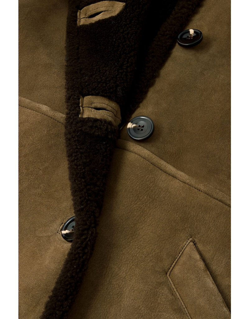 SOEUR BREDA COAT IN TAUPE + GRIS