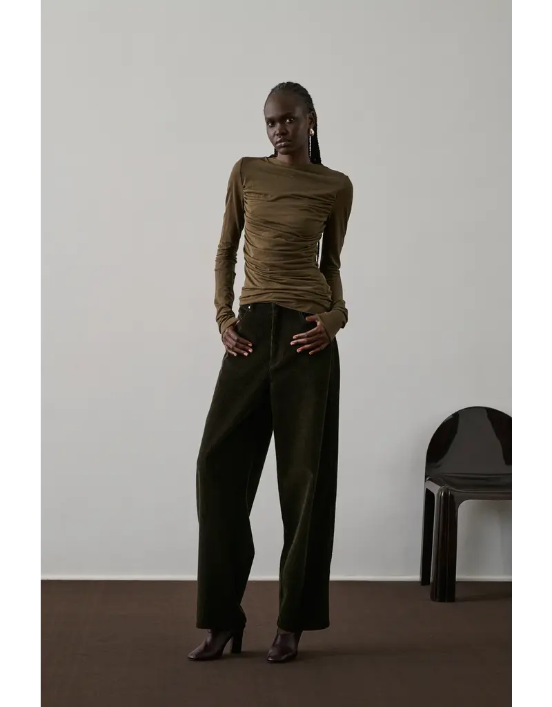 SOEUR GUNTHER TROUSER IN EBENE