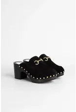 YOUYOU YORSI CLOG IN VELVET NOIR