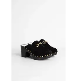 YOUYOU YORSI CLOG IN VELVET NOIR