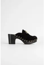 YOUYOU YORSI CLOG IN VELVET NOIR