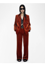 PANOL VELVET PANTS IN BURN