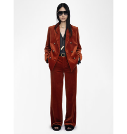 PANOL VELVET PANTS IN BURN