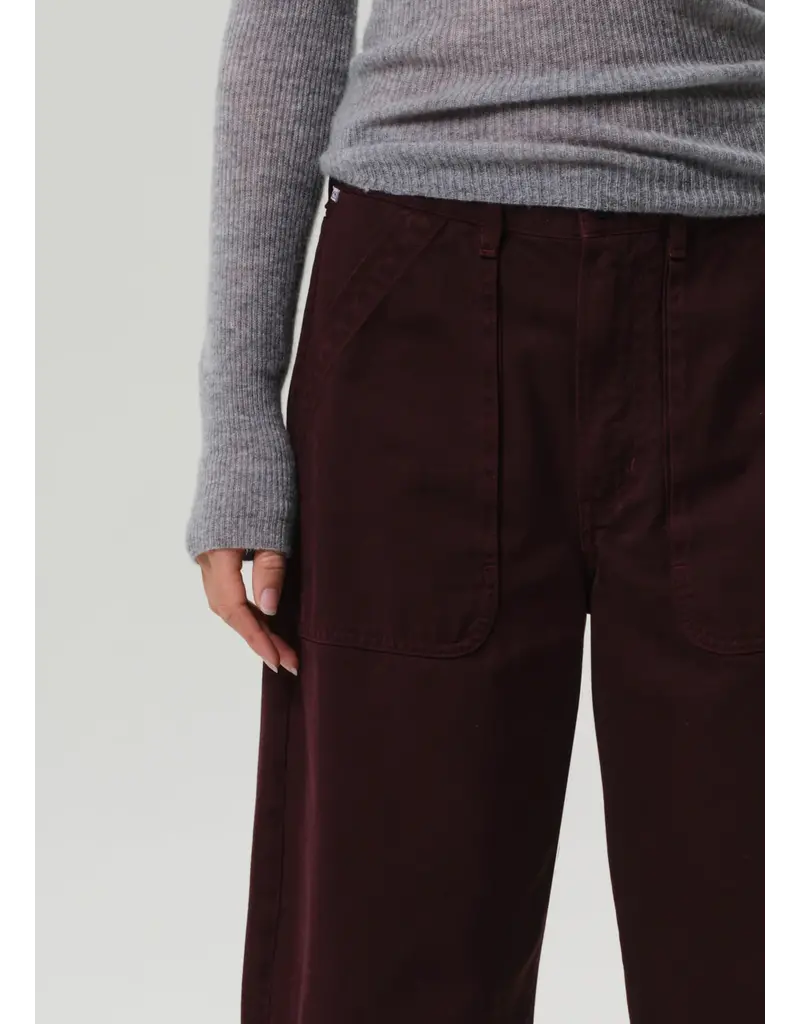 CITIZENS OF HUMANITY AYLA CARGO IN MAHOGANY