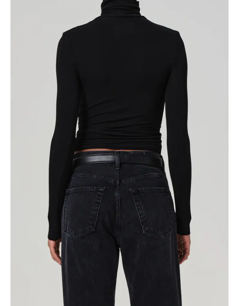 CITIZENS OF HUMANITY CARADENE TURTLENECK IN BLACK