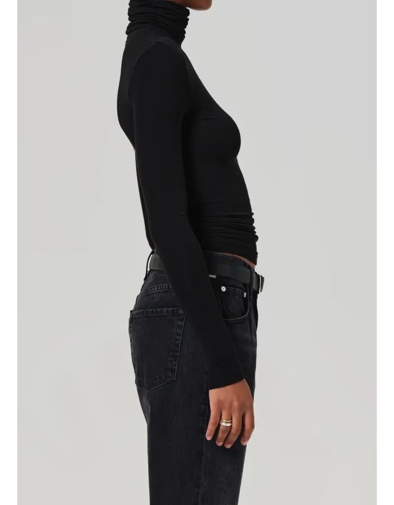 CITIZENS OF HUMANITY CARADENE TURTLENECK IN BLACK