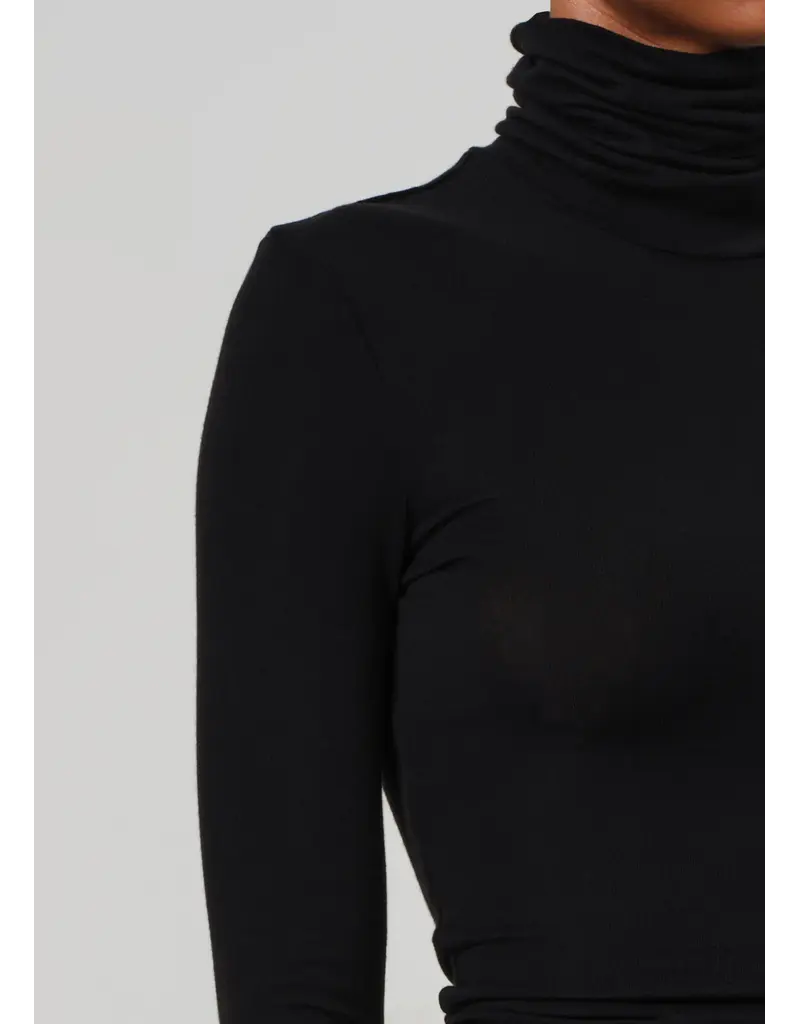 CITIZENS OF HUMANITY CARADENE TURTLENECK IN BLACK