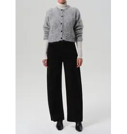 CITIZENS OF HUMANITY AYLA BAGGY VELVET IN BLACK